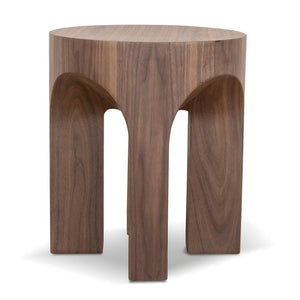 Arco Side Table - Walnut - Boho Bliss