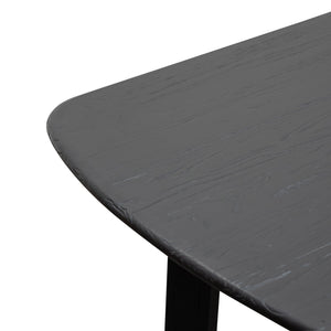 Arlen 2.2m Dining Table - Black - Boho Bliss