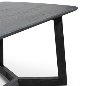 Arlen 2.2m Dining Table - Black - Boho Bliss