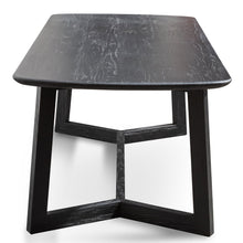 Load image into Gallery viewer, Arlen 2.2m Dining Table - Black - Boho Bliss