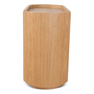 Arlo Bedside Table - Natural Oak - Boho Bliss