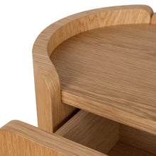 Load image into Gallery viewer, Arlo Bedside Table - Natural Oak - Boho Bliss