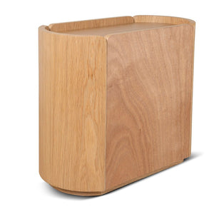 Arlo Bedside Table - Natural Oak - Boho Bliss