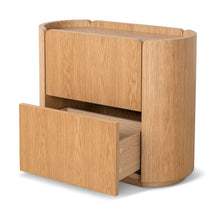 Load image into Gallery viewer, Arlo Bedside Table - Natural Oak - Boho Bliss