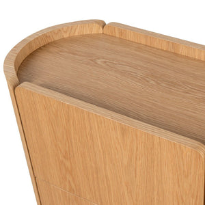 Arlo Bedside Table - Natural Oak - Boho Bliss