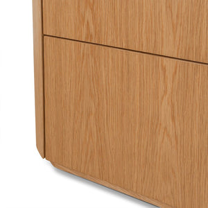 Arlo Bedside Table - Natural Oak - Boho Bliss