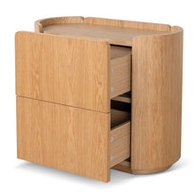 Load image into Gallery viewer, Arlo Bedside Table - Natural Oak - Boho Bliss
