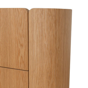 Arlo Bedside Table - Natural Oak - Boho Bliss