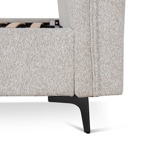 Arlowe Queen Bed - Clay Grey - Boho Bliss