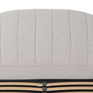 Arlowe Queen Bed - Clay Grey - Boho Bliss