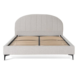 Arlowe Queen Bed - Clay Grey - Boho Bliss