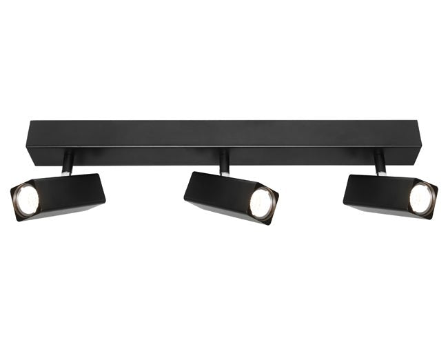 Artemis 3 Track Lighting Rail - Black - Boho Bliss