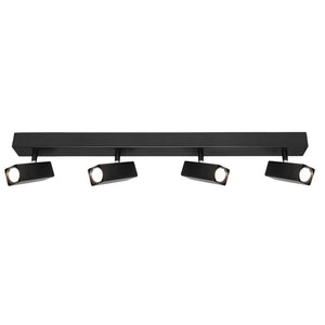 Artemis 4 Track Lighting Rail - Black - Boho Bliss
