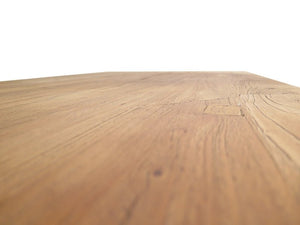Asha Reclaimed Elm Wood Table 1.5m - Rustic Natural - Boho Bliss