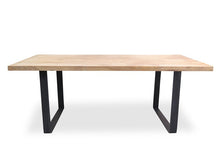 Load image into Gallery viewer, Asha Reclaimed Elm Wood Table 1.5m - Rustic Natural - Boho Bliss