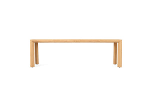 Asher Dining Table 3m - American Oak - Boho Bliss