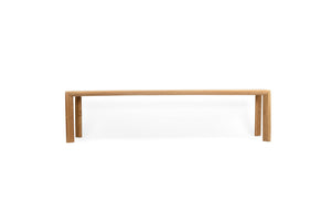 Asher Dining Table 3m - Teak - Boho Bliss
