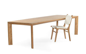 Asher Dining Table 3m - Teak - Boho Bliss