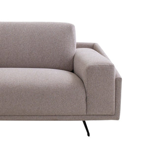 Ashford 3 Seater Sofa - Dusty Grey - Boho Bliss