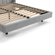 Load image into Gallery viewer, Ashwick King Bed - Spec Grey - Boho Bliss