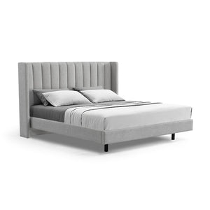 Ashwick King Bed - Spec Grey - Boho Bliss