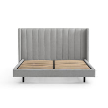 Load image into Gallery viewer, Ashwick King Bed - Spec Grey - Boho Bliss