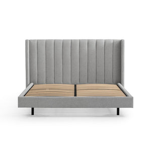 Ashwick King Bed - Spec Grey - Boho Bliss