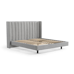 Ashwick King Bed - Spec Grey - Boho Bliss