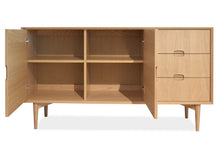 Load image into Gallery viewer, Asta 1.55m Buffet Cabinet - Natural - Boho Bliss