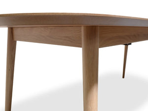 Asta 1.75 - 2.15m Extendable Dining Table - Natural - Boho Bliss