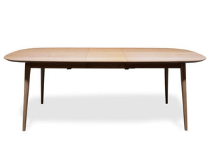 Asta 1.75 - 2.15m Extendable Dining Table - Natural - Boho Bliss