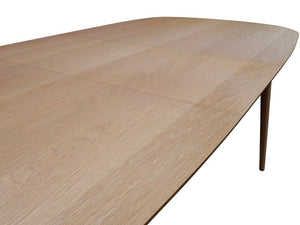 Asta 1.75 - 2.15m Extendable Dining Table - Natural - Boho Bliss