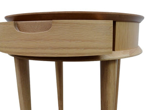 Asta Side Table (Tall) - Natural - Boho Bliss