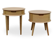 Load image into Gallery viewer, Asta Side Table - Walnut - Boho Bliss