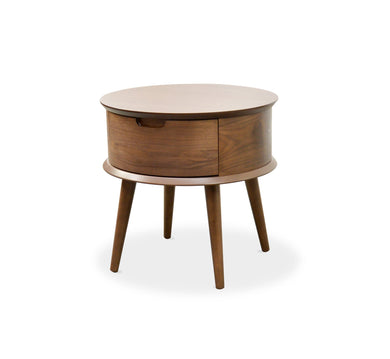 Asta Side Table - Walnut - Boho Bliss