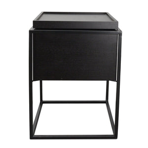 Atlas Side Table - Black - Boho Bliss