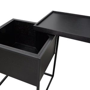 Atlas Side Table - Black - Boho Bliss