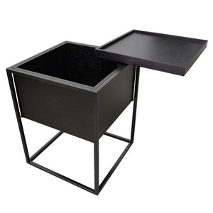 Atlas Side Table - Black - Boho Bliss