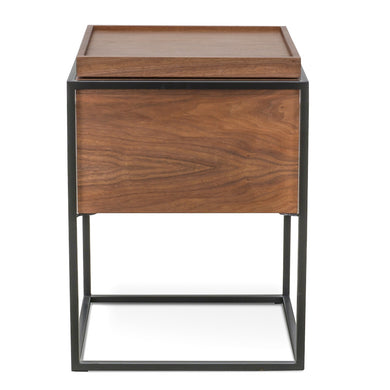 Atlas Side Table - Walnut - Boho Bliss