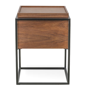 Atlas Side Table - Walnut - Boho Bliss