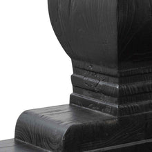 Load image into Gallery viewer, Atrium Elm Wood Dining Table 2.4m - Black - Boho Bliss