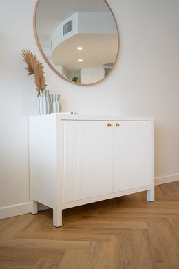 Audrey 2 Door Sideboard - White - Boho Bliss
