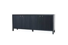 Load image into Gallery viewer, Audrey 4 Door Sideboard - Black - Boho Bliss