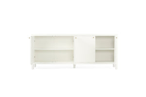 Audrey 4 Door Sideboard - White - Boho Bliss