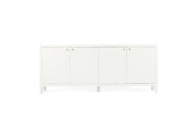 Load image into Gallery viewer, Audrey 4 Door Sideboard - White - Boho Bliss