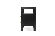 Load image into Gallery viewer, Audrey Bedside Table - Black - Boho Bliss