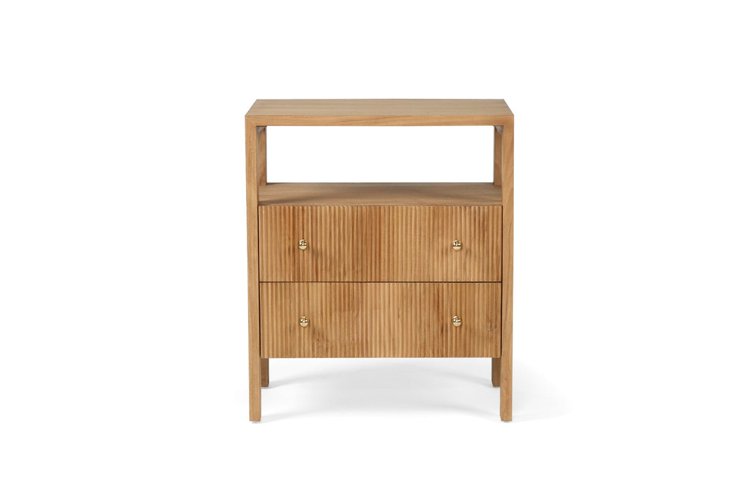 Audrey Bedside Table - Natural - Boho Bliss