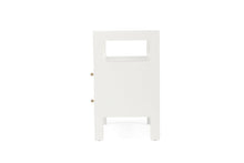 Load image into Gallery viewer, Audrey Bedside Table - White - Boho Bliss