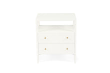 Load image into Gallery viewer, Audrey Bedside Table - White - Boho Bliss