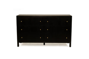 Audrey Chest Of Drawers - Black - Boho Bliss